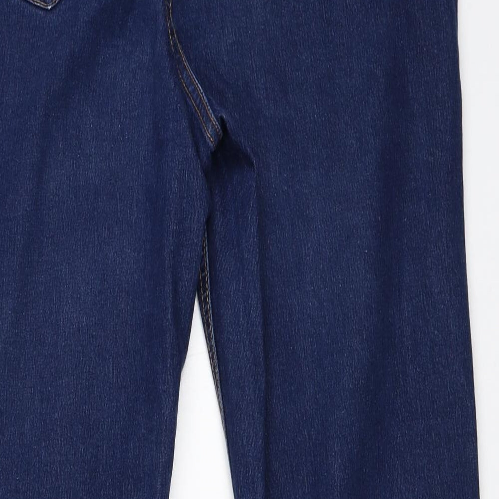 George Womens Blue  Denim Bootcut Jeans Size 16 L27 in