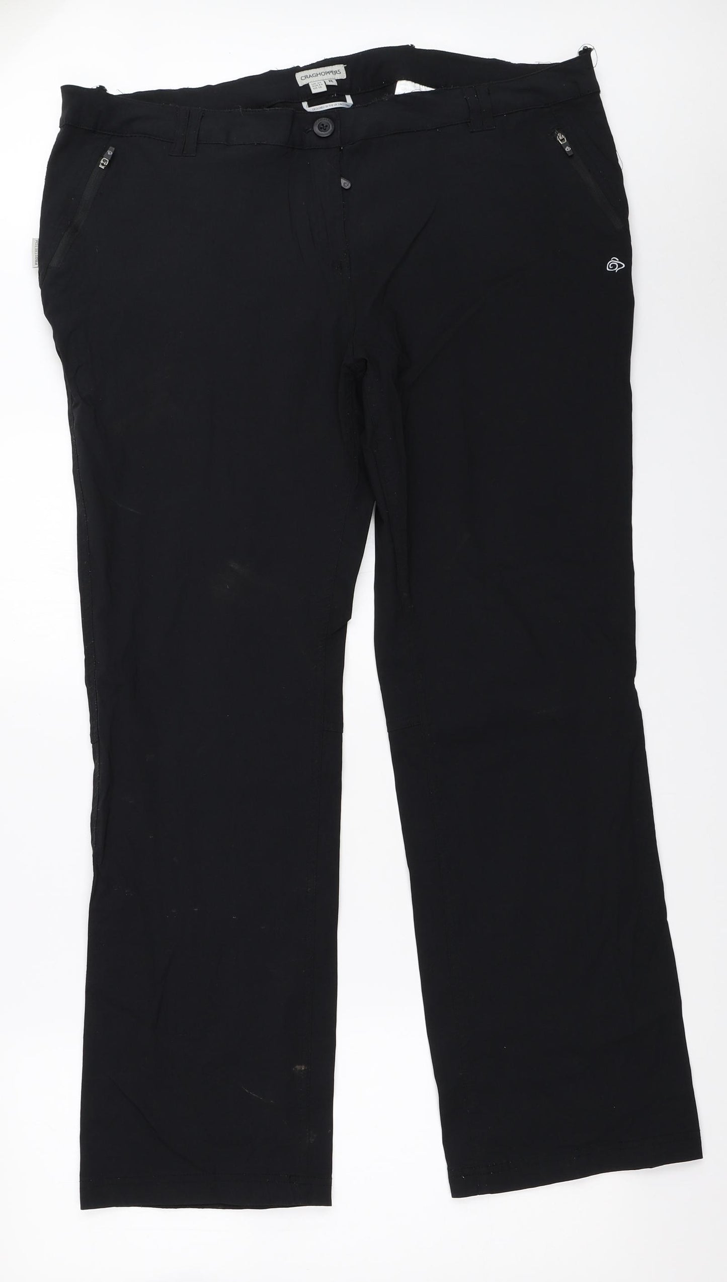 Craghoppers Womens Black   Trousers  Size 20 L30 in