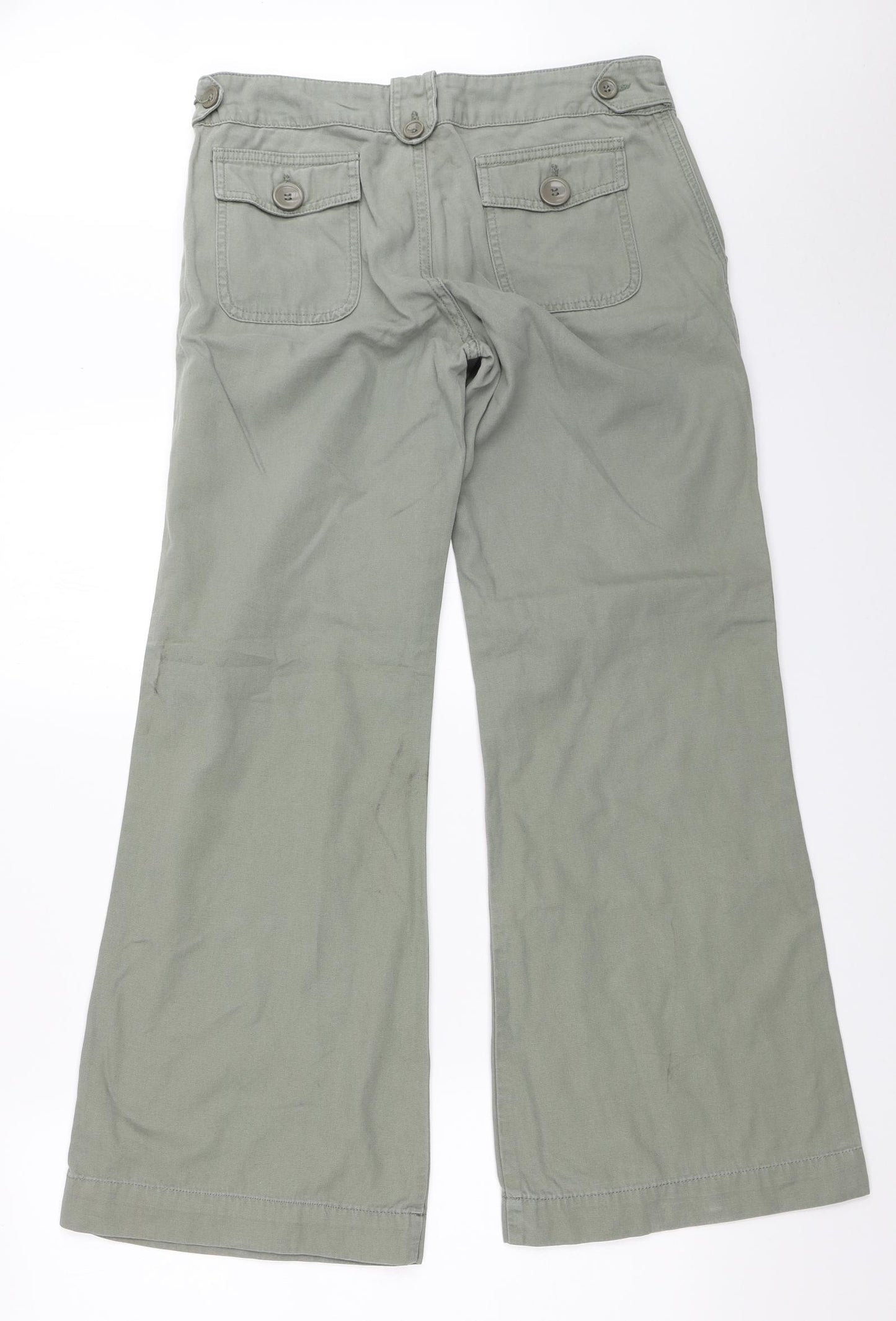 Oasis Womens Green   Trousers  Size 10 L29 in