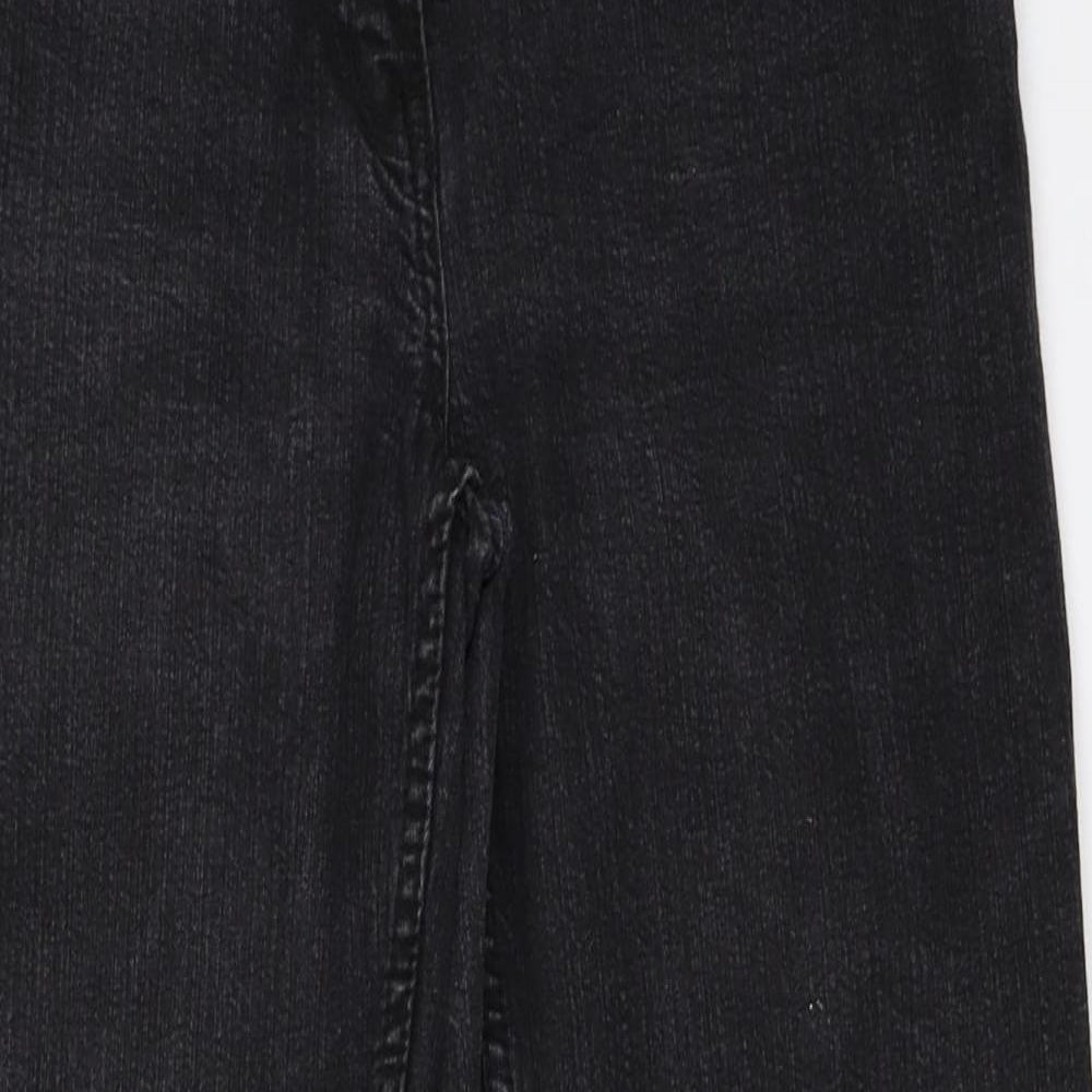 TU Womens Black   Straight Jeans Size 12 L24.5 in