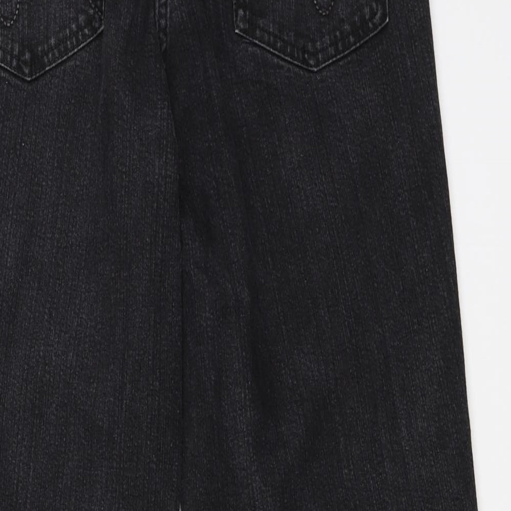 TU Womens Black   Straight Jeans Size 12 L24.5 in