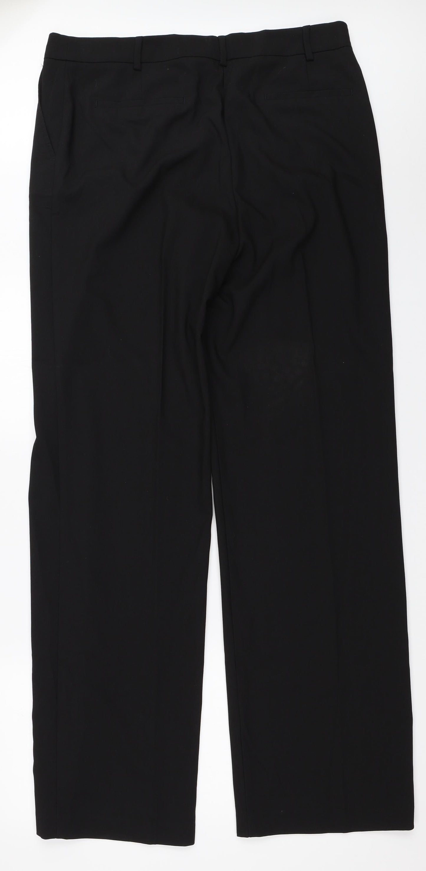 NEXT Womens Black   Trousers  Size 16 L36 in