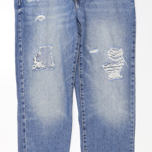 FOREVER 21 Womens Blue   Straight Jeans Size 30 in L29 in