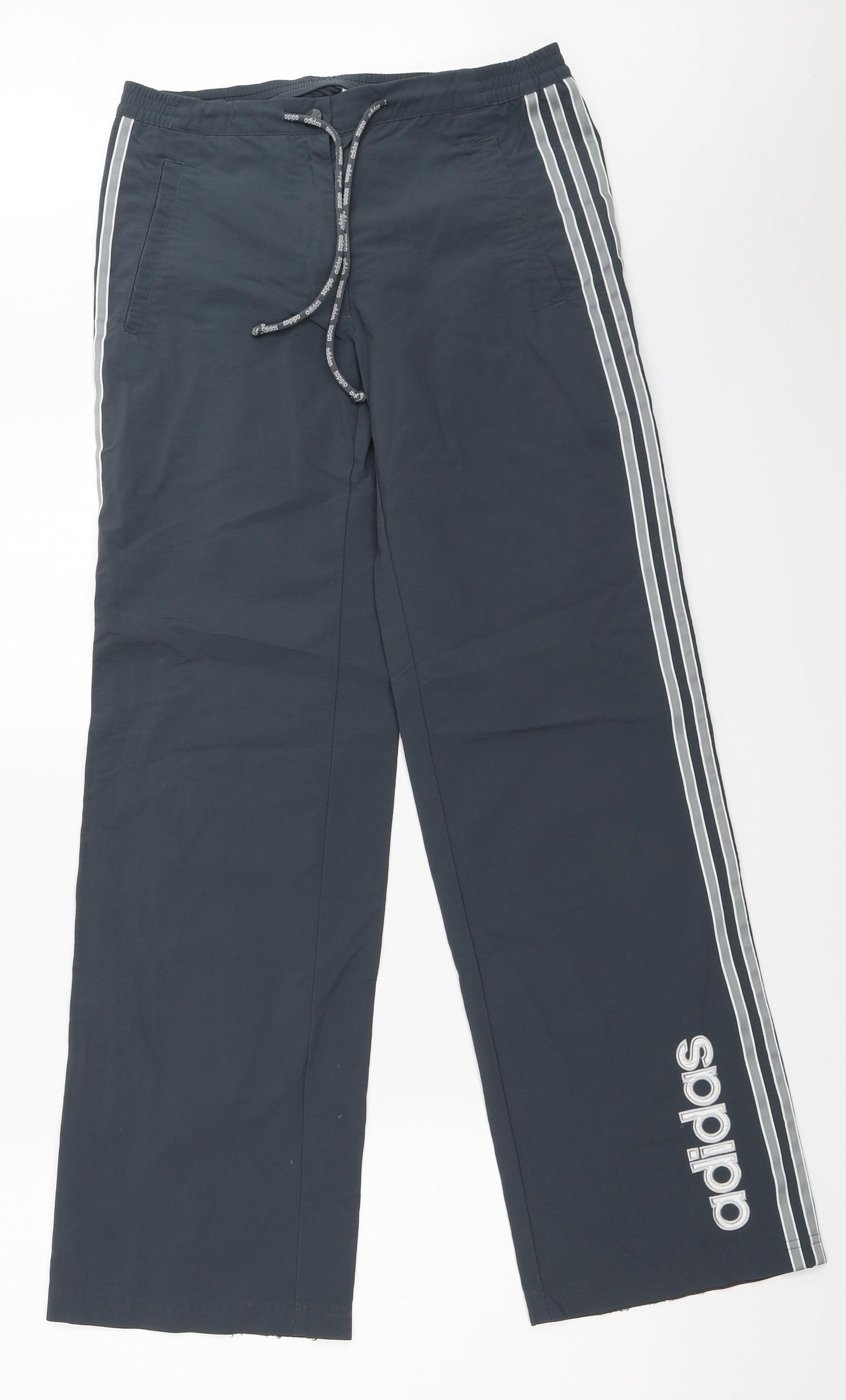 adidas Womens Grey   Sweatpants Trousers Size 8 L31 in