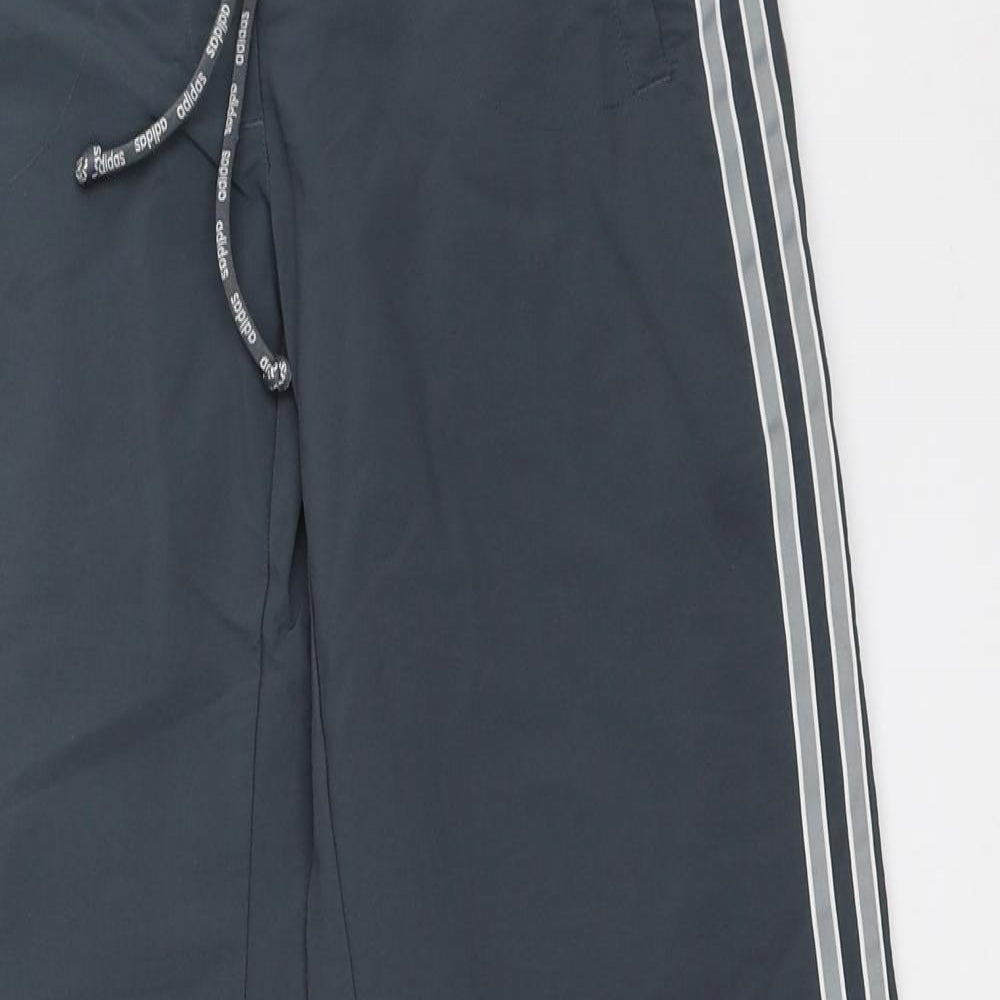 adidas Womens Grey   Sweatpants Trousers Size 8 L31 in