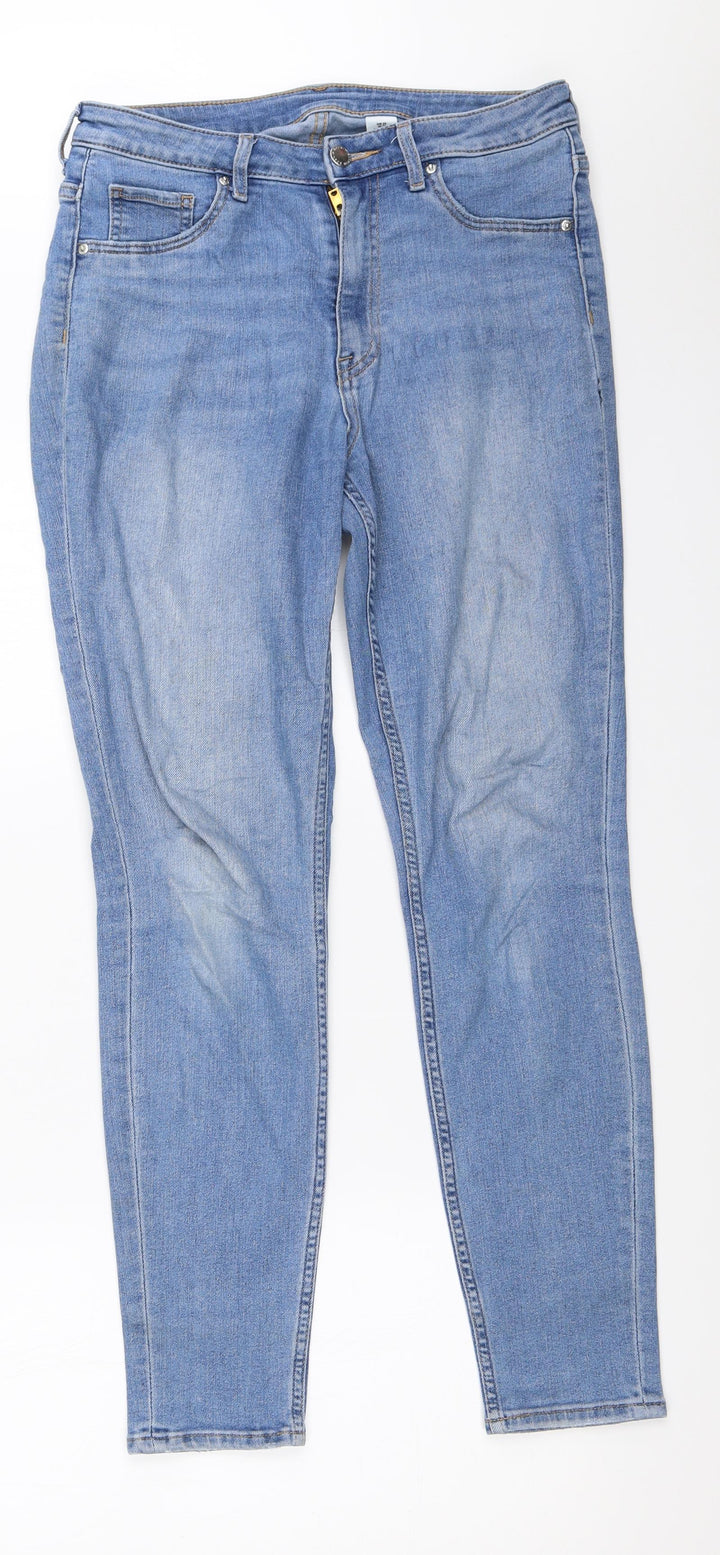 H&M Womens Blue   Skinny Jeans Size 38 L28 in