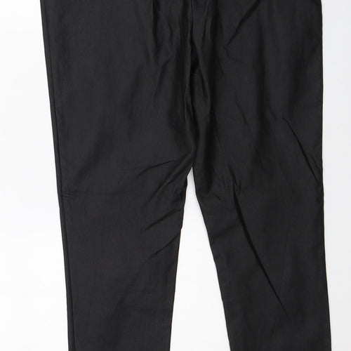 Roman Womens Black   Capri Trousers Size 16 L29 in