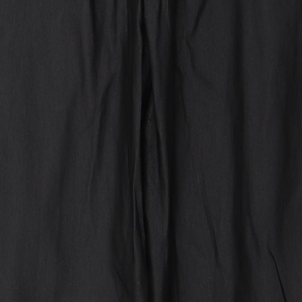 Roman Womens Black   Capri Trousers Size 16 L29 in