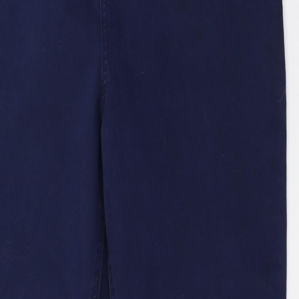 Preworn Womens Blue   Skinny Jeans Size 14 L28 in