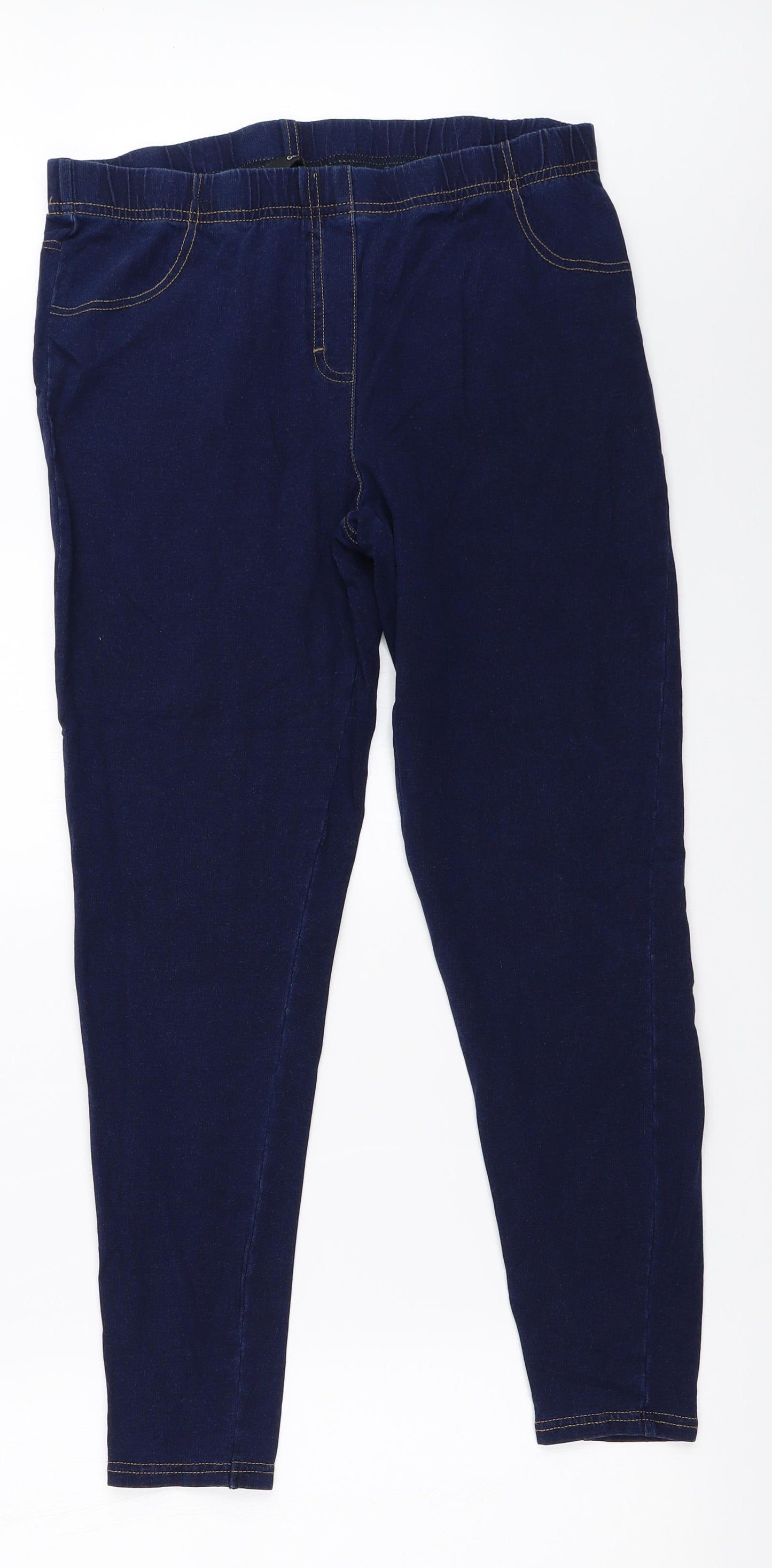 George Womens Blue   Jegging Jeans Size 12 L26 in