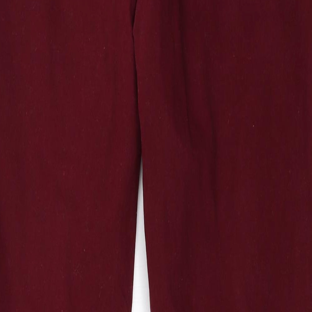 Falmer Womens Red   Skinny Jeans Size 12 L30.5 in