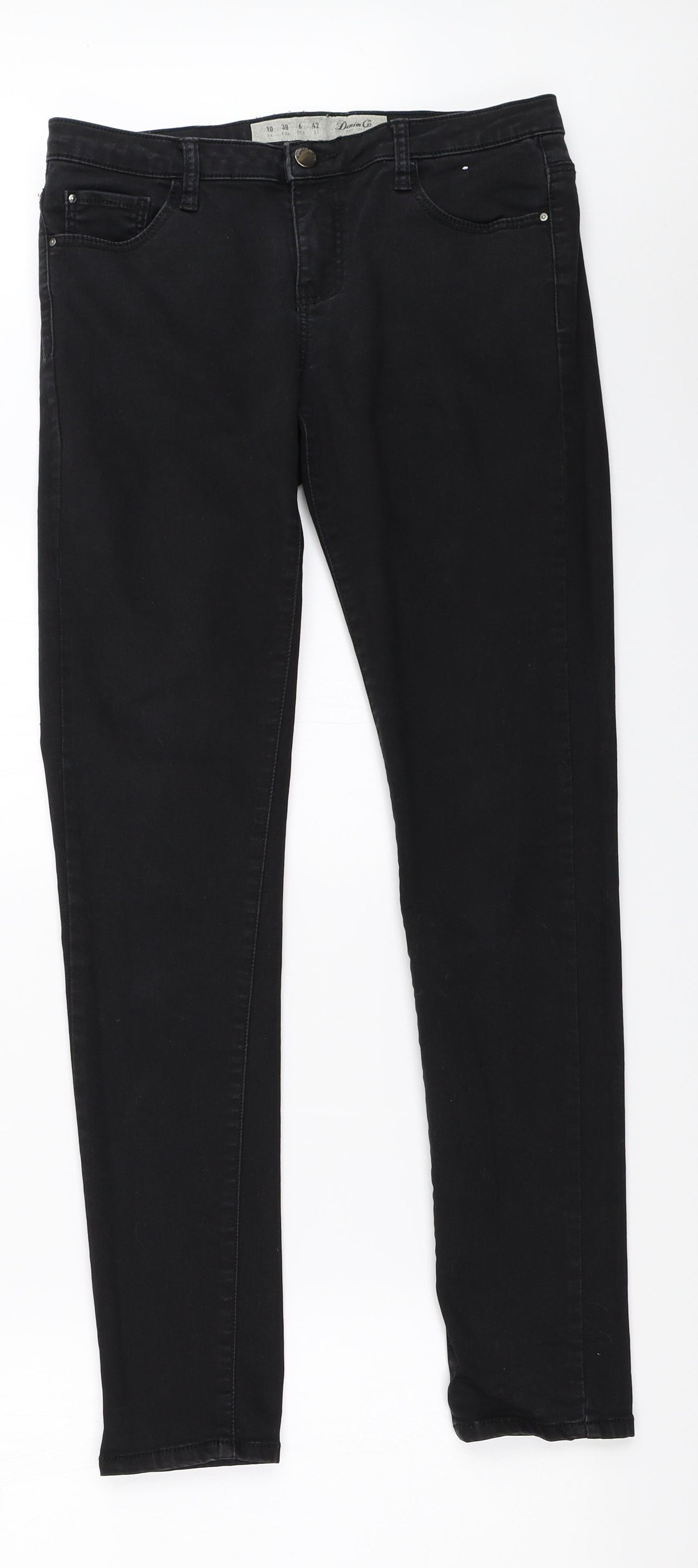 Primark Womens Black   Skinny Jeans Size 10 L29 in