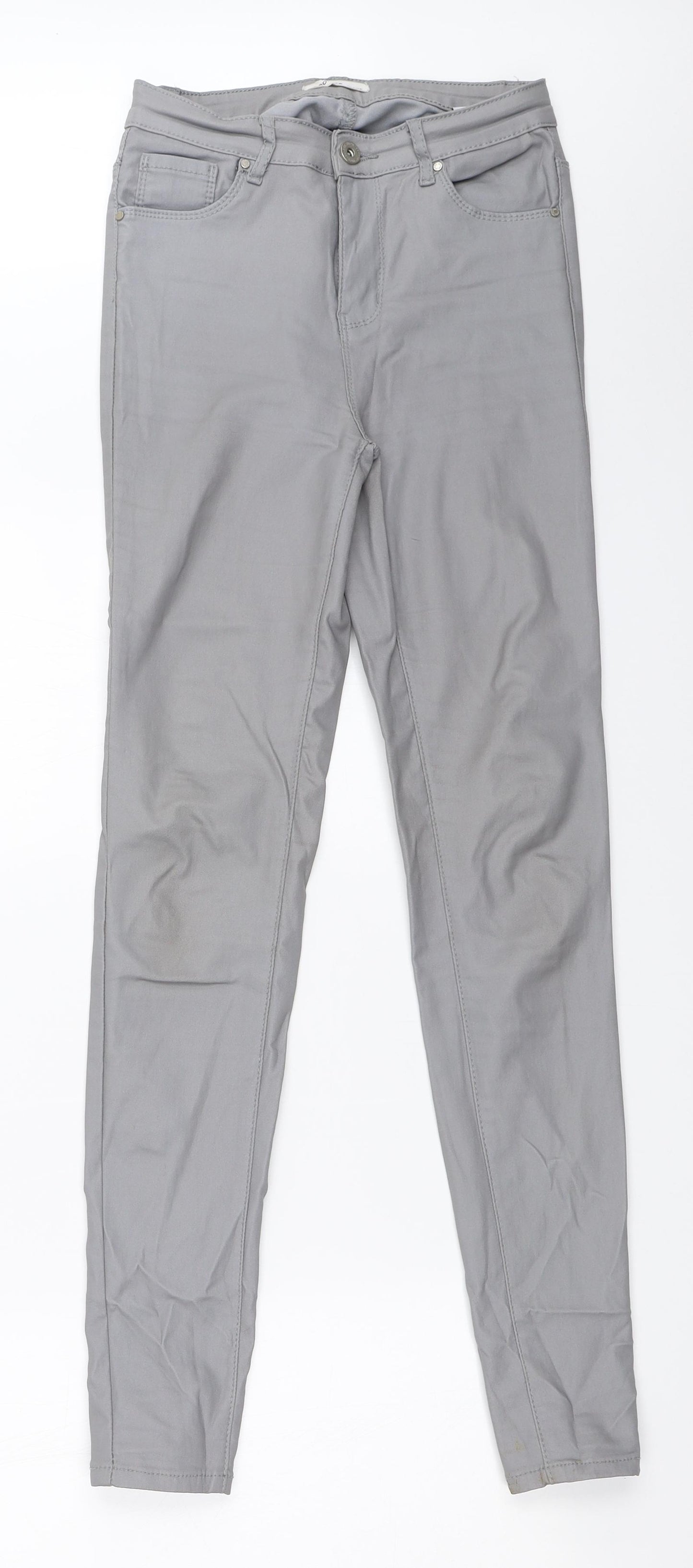 Goodies Womens Grey   Skinny Jeans Size 36 L29 in