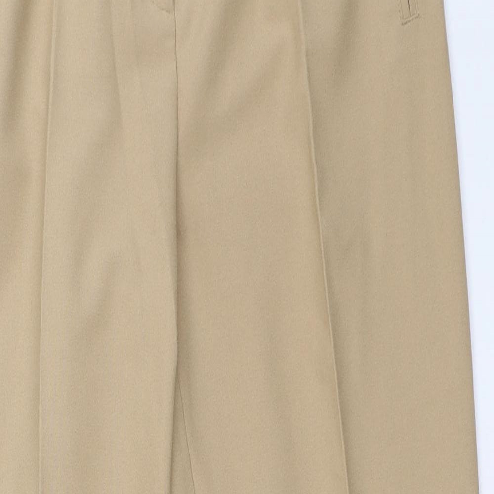 Canvas Womens Beige   Trousers  Size 14 L28 in