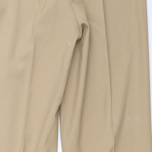 Canvas Womens Beige   Trousers  Size 14 L28 in