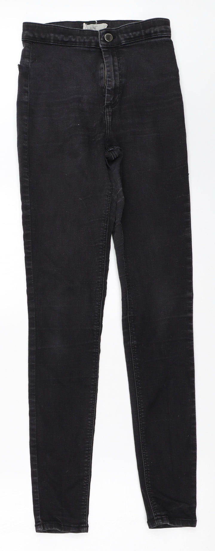 Topshop Womens Black Skinny Jeans Size 28 in L30 in