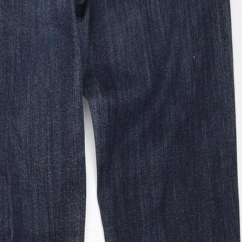 NEXT Womens Blue   Straight Jeans Size 12 L30 in