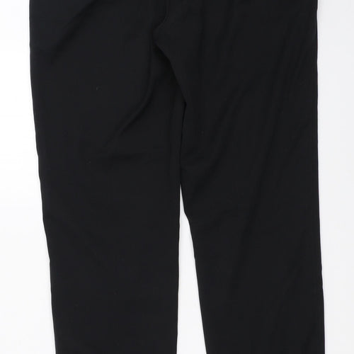 TU Womens Black   Trousers  Size 10 L28.5 in