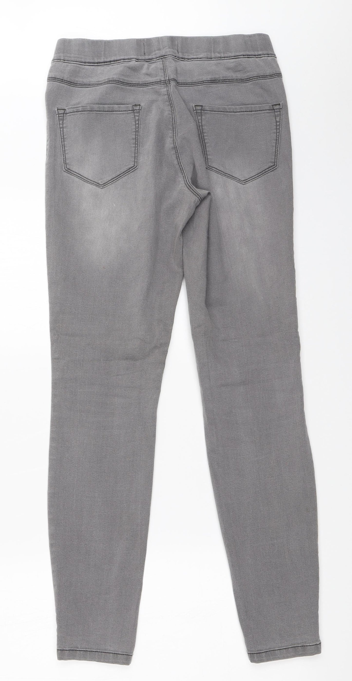 George Womens Grey   Jegging Jeans Size 8 L29 in