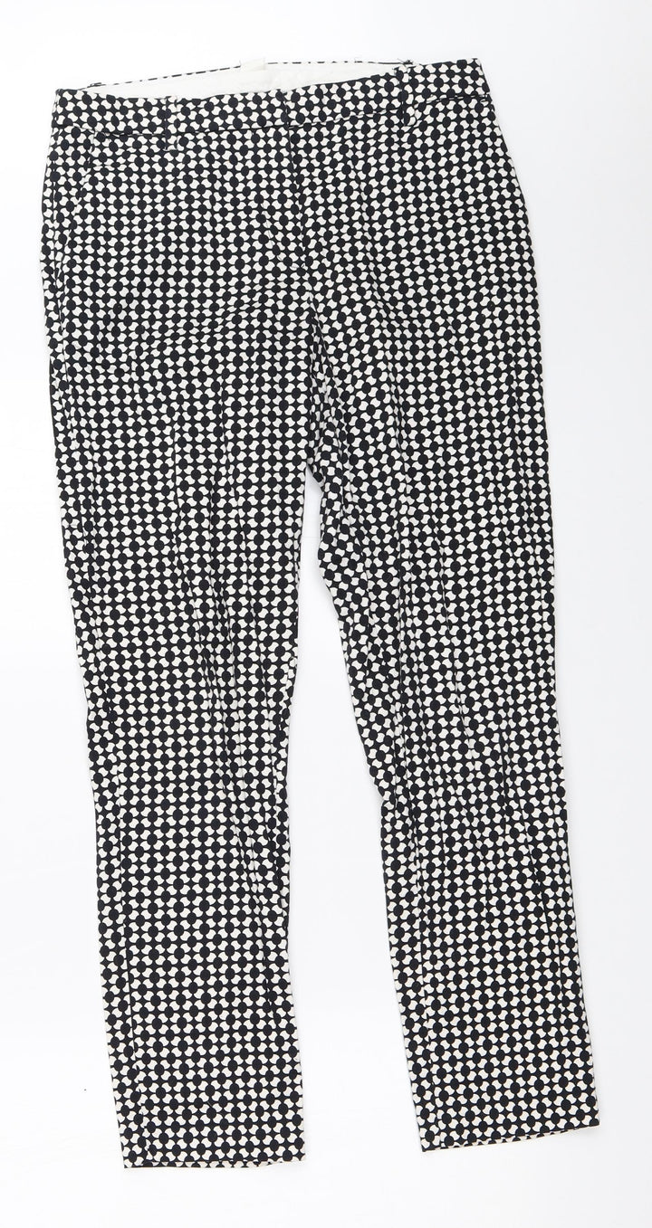 H&M Womens Black   Capri Trousers Size 36 L27 in