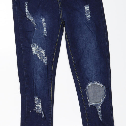 Denim Wise Womens Blue   Skinny Jeans Size 8 L25.5 in
