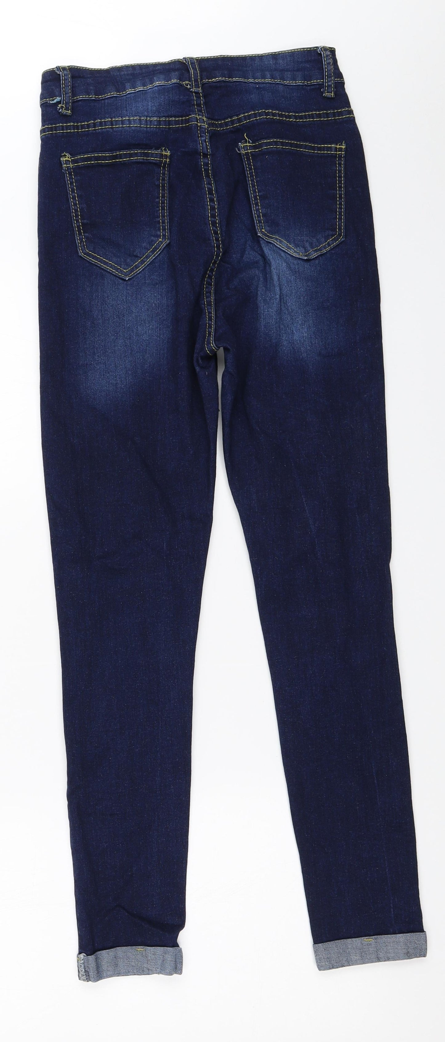 Denim Wise Womens Blue   Skinny Jeans Size 8 L25.5 in