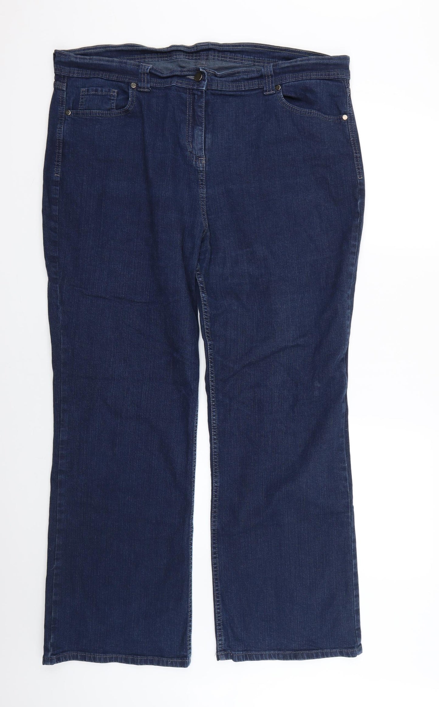 marks Womens Blue   Straight Jeans Size 22 L30 in