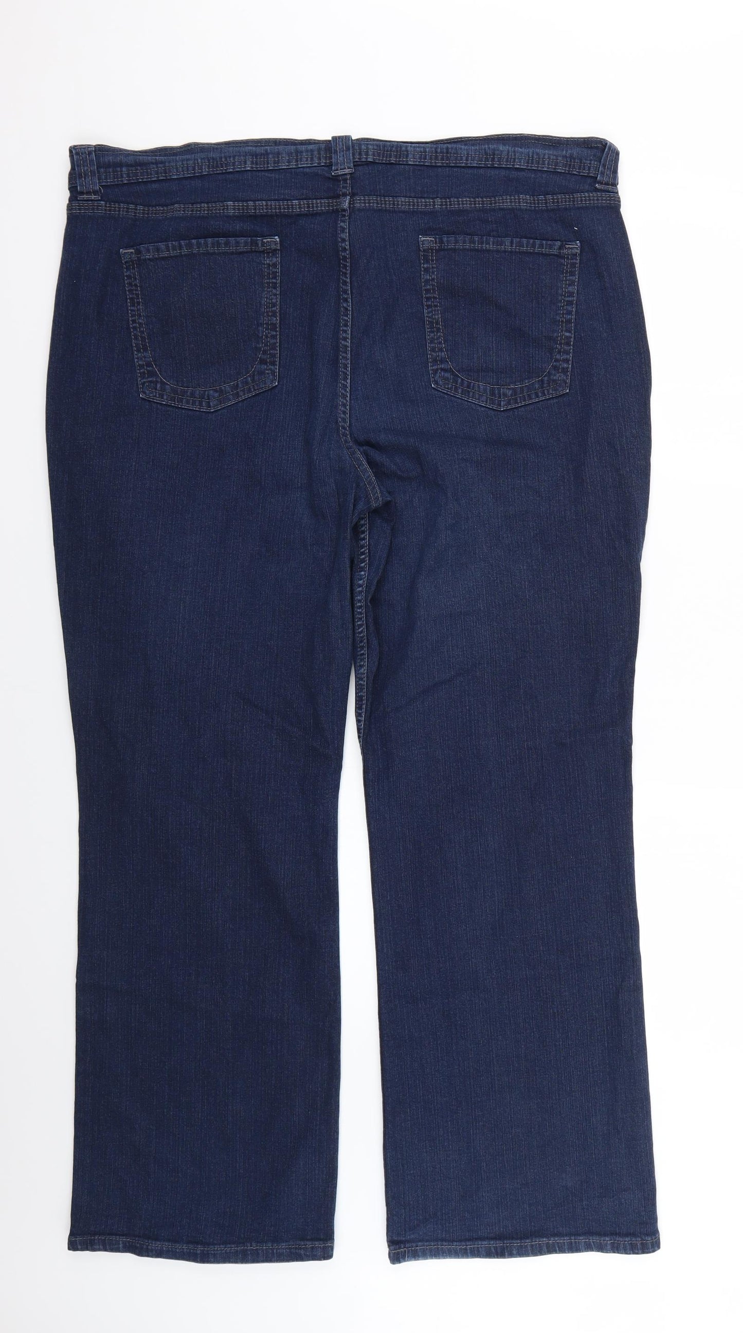 marks Womens Blue   Straight Jeans Size 22 L30 in