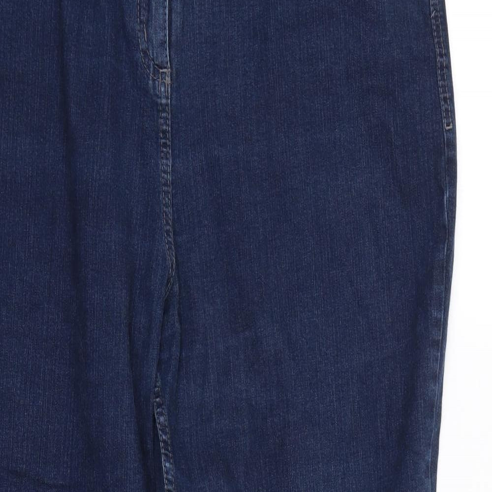 marks Womens Blue   Straight Jeans Size 22 L30 in