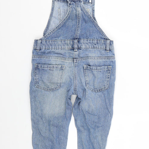 NEXT Girls Blue   Dungaree One-Piece Size 6 Years