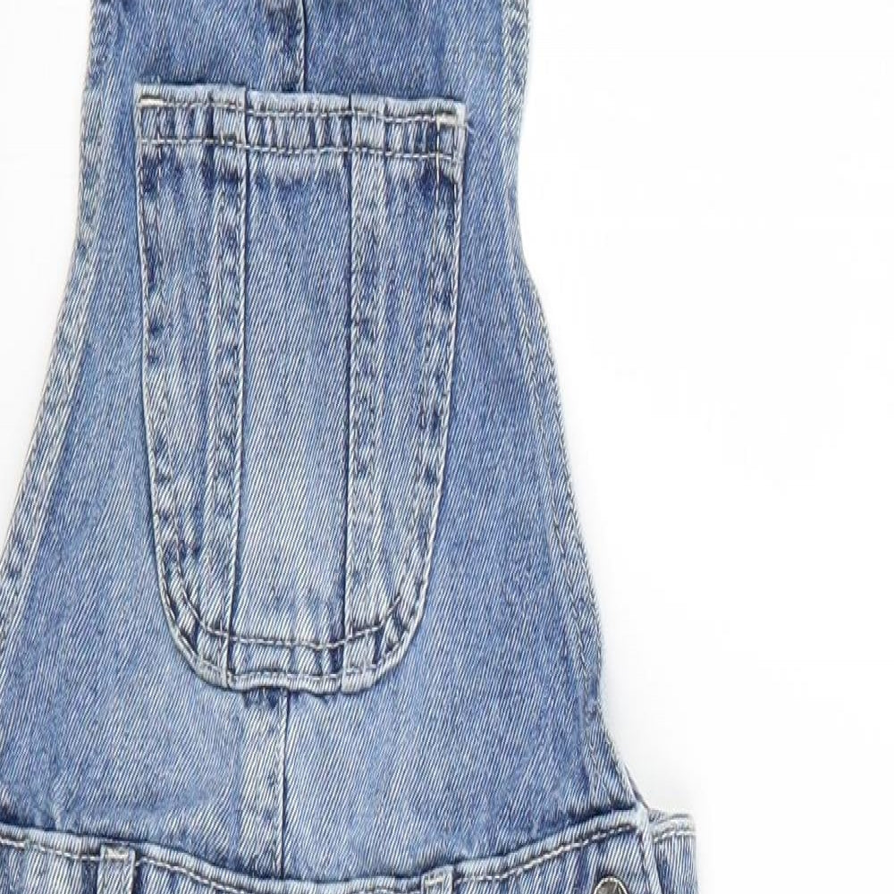 NEXT Girls Blue   Dungaree One-Piece Size 6 Years