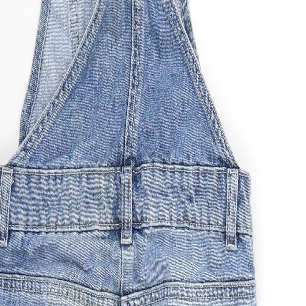 NEXT Girls Blue   Dungaree One-Piece Size 6 Years