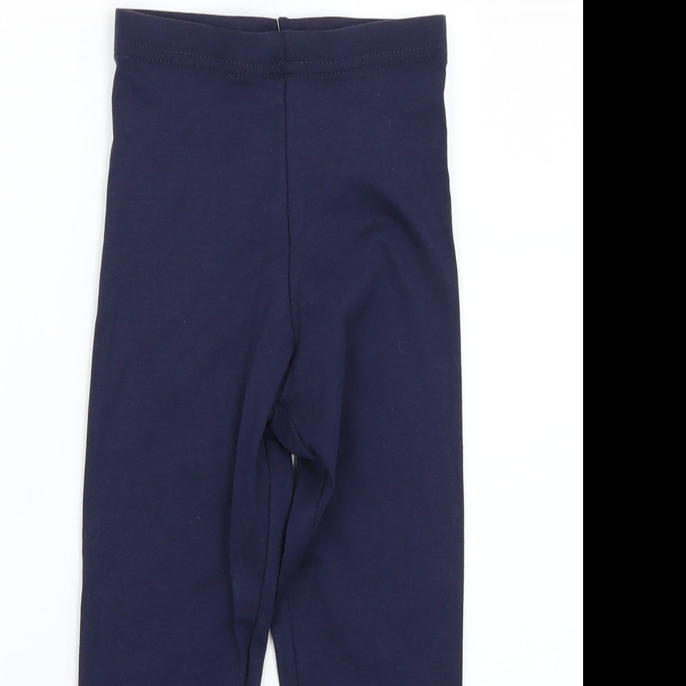 Matalan Girls Blue   Jegging Trousers Size 5 Years