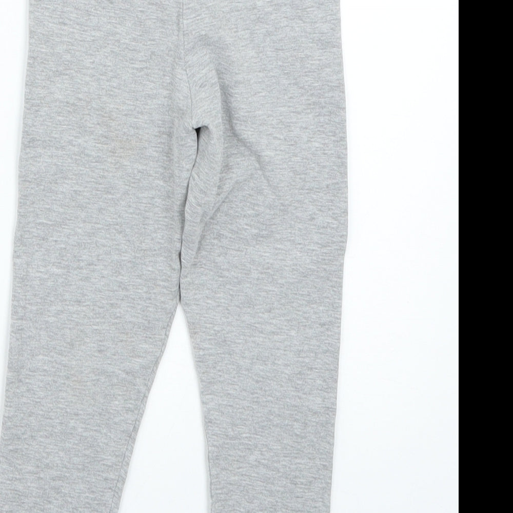 Matalan Girls Grey   Jegging Trousers Size 5 Years