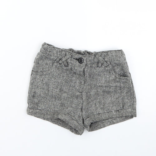 George Girls Grey   Mom Shorts Size 4-5 Years