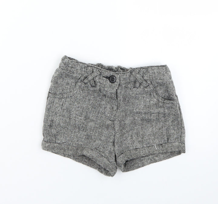George Girls Grey   Mom Shorts Size 4-5 Years
