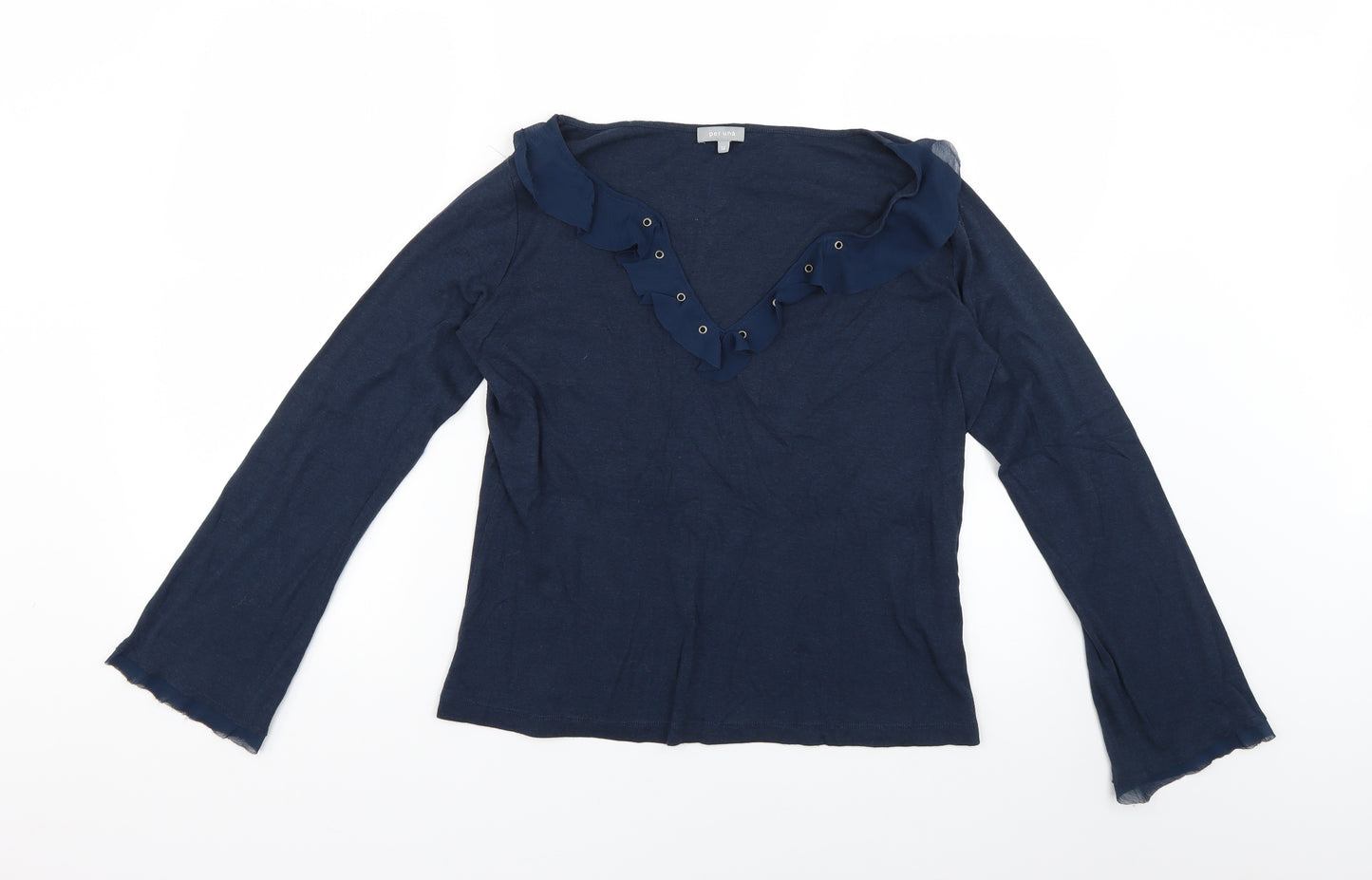 Per Una Womens Blue   Basic Blouse Size 16