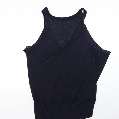 planet Womens Blue   Pullover Jumper Size L