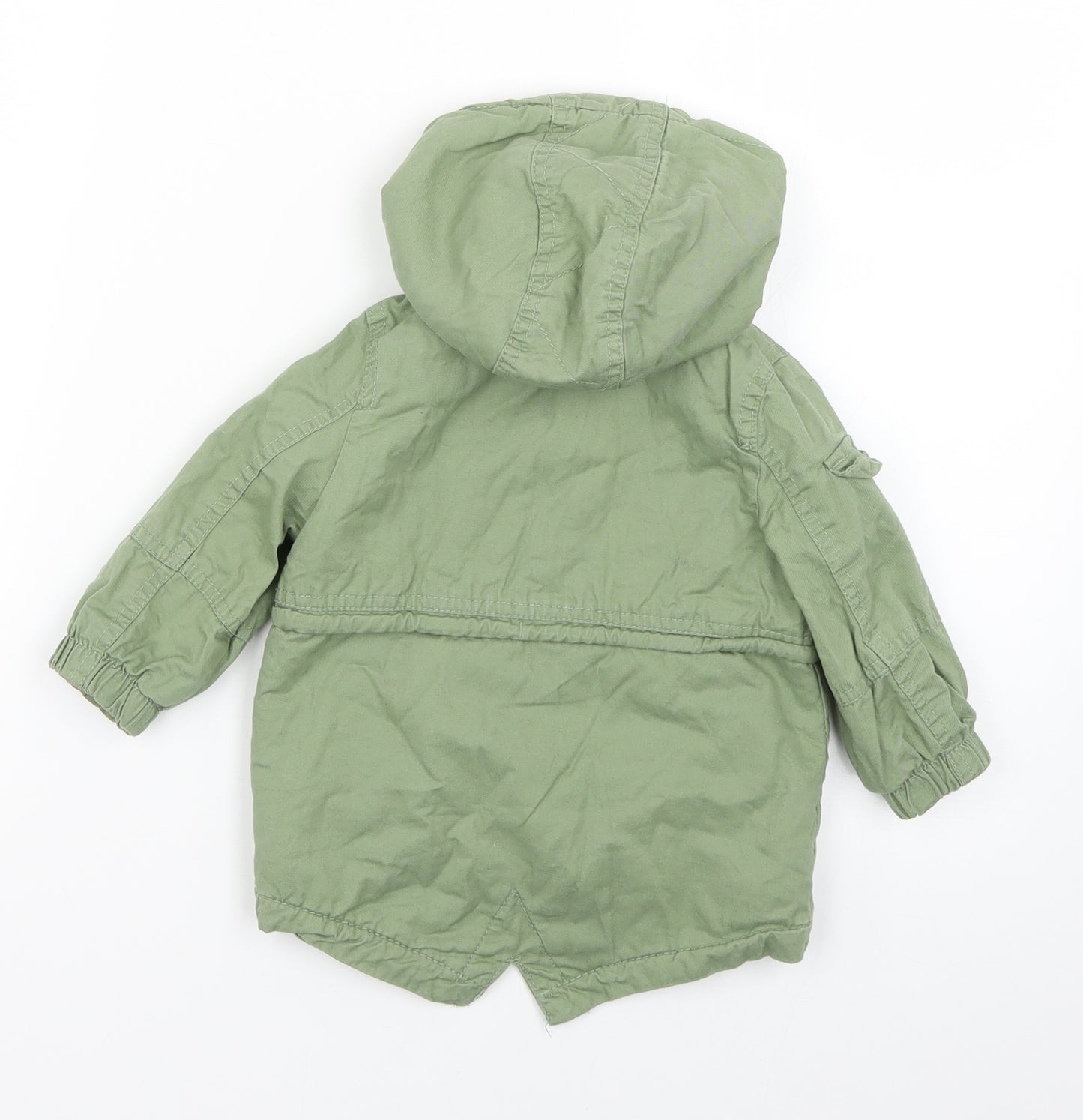 pep&co Baby Green   Basic Coat Coat Size 6-9 Months