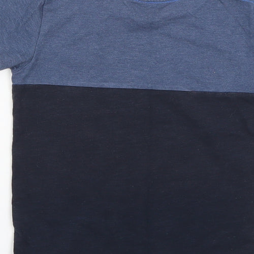 NEXT Boys Blue Geometric  Basic T-Shirt Size 2 Years