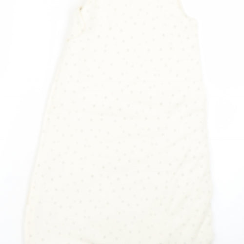 George Baby Beige Polka Dot  Basic Coat Snowsuit Size 3-6 Months