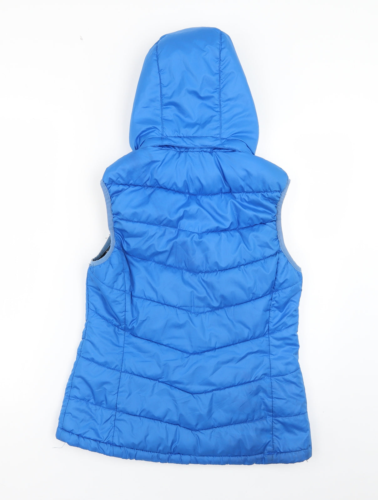 H&M Womens Blue   Gilet Coat Size S