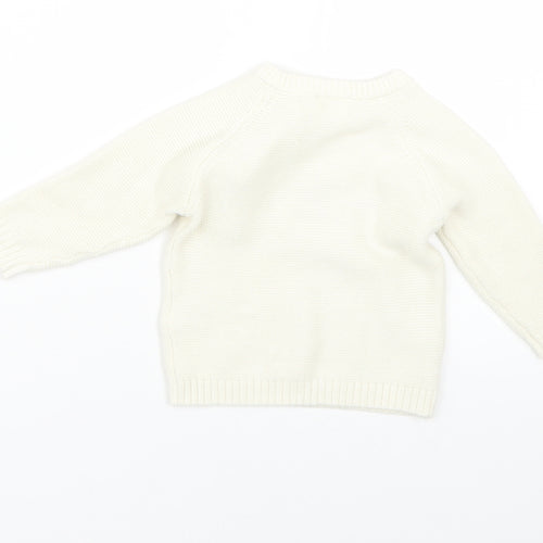 F&F Baby Red Batik  Pullover Jumper Size 0-3 Months