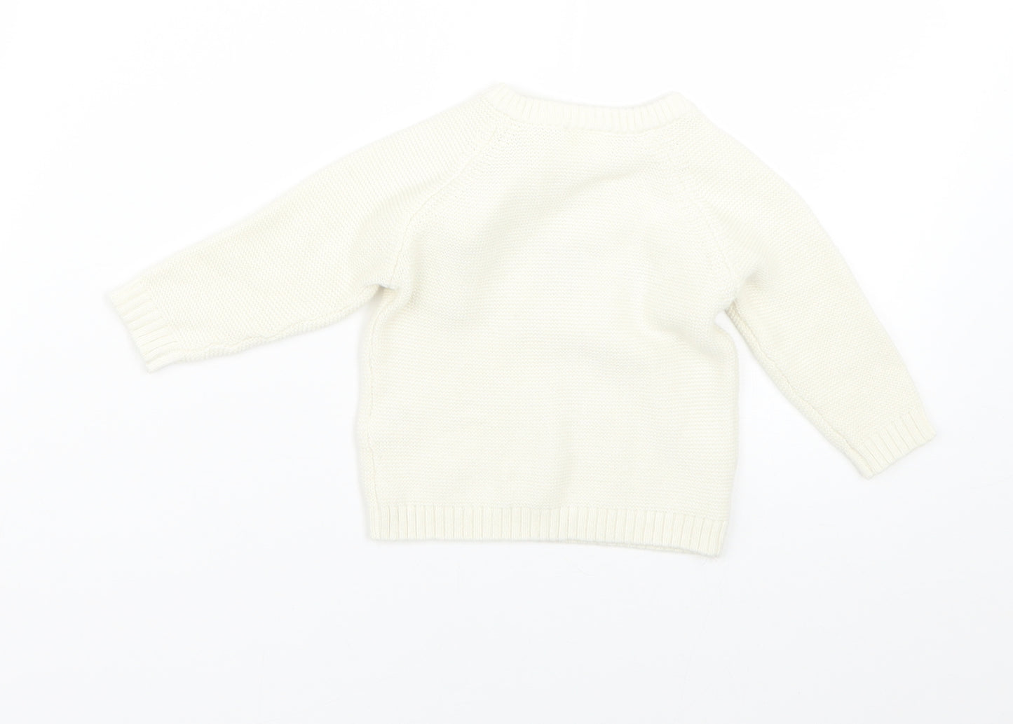 F&F Baby Red Batik  Pullover Jumper Size 0-3 Months