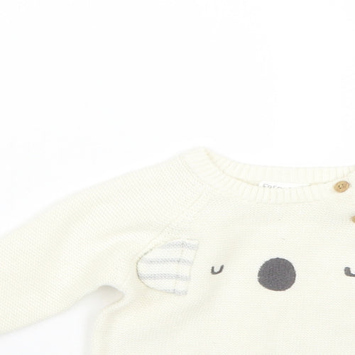 F&F Baby Red Batik  Pullover Jumper Size 0-3 Months