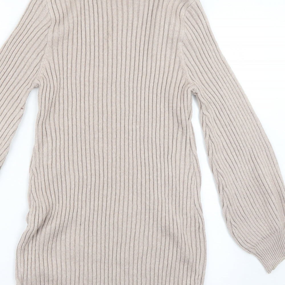 SheIn Womens Beige   Jumper Dress  Size L