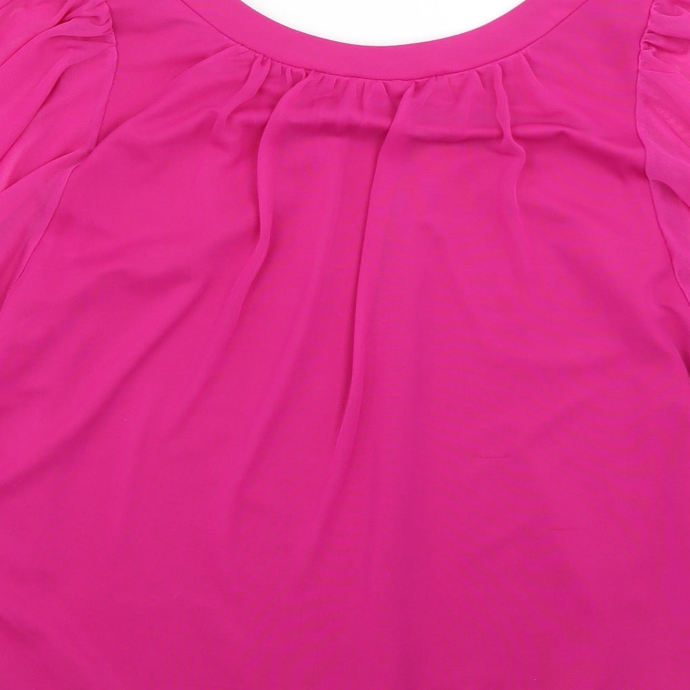 New Look Womens Purple   Basic Blouse Size 12