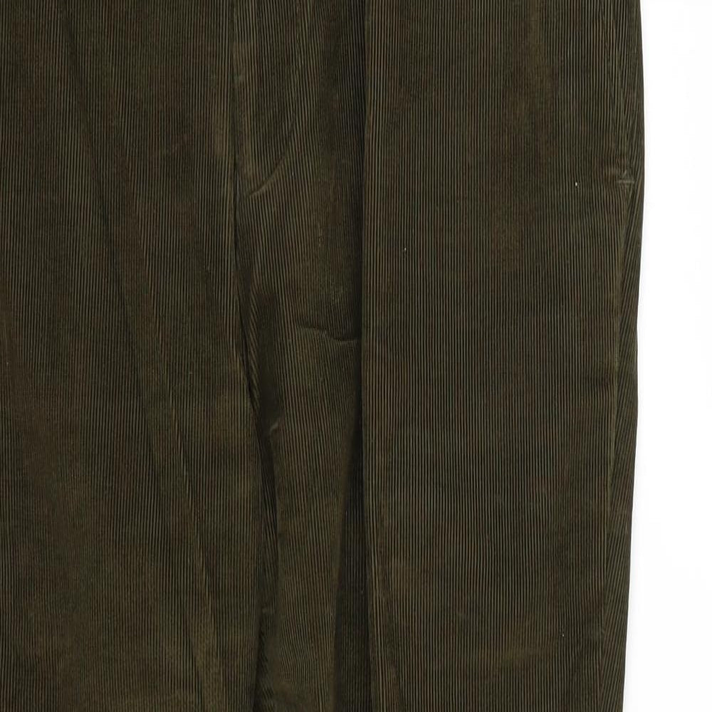 Charles Tyrwhitt Mens Green   Straight Jeans Size 34 L28 in