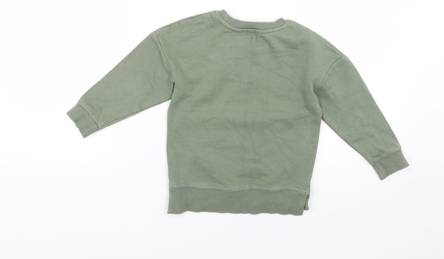 George  Green Geometric  Pullover Jumper Size 24 Months