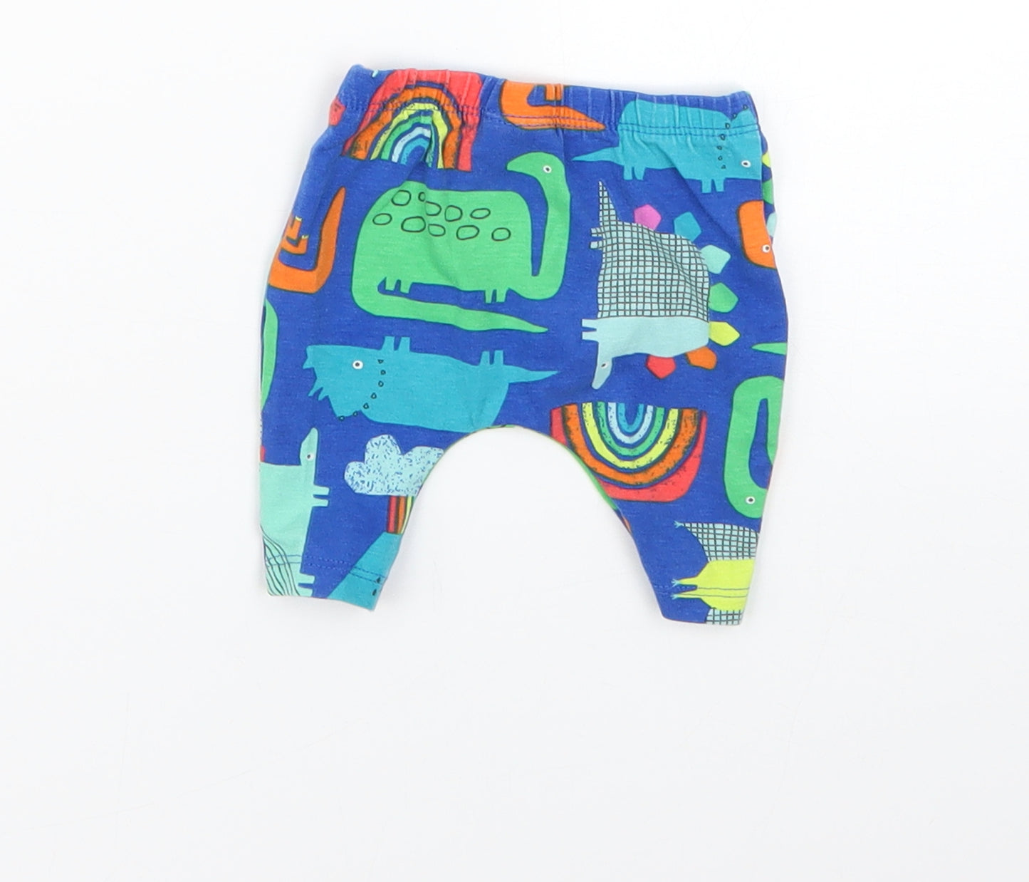 NEXT Baby Multicoloured Geometric  Cropped Leggings Size Newborn